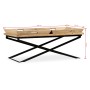 Solid mango wood coffee table 110x55x42 cm by vidaXL, Coffee table - Ref: Foro24-244898, Price: 240,25 €, Discount: %