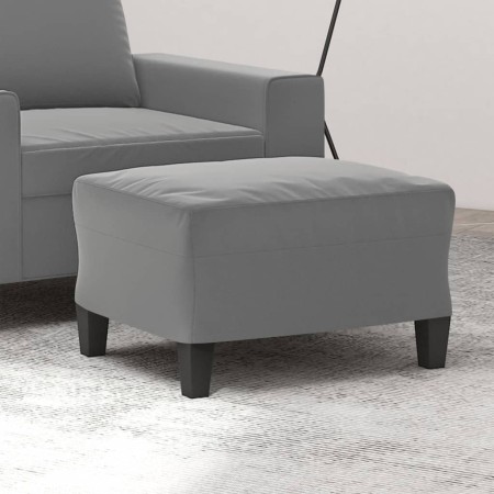 Dark gray microfiber footrest 60x50x41 cm by vidaXL, Ottomans - Ref: Foro24-349343, Price: 62,01 €, Discount: %