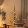 Árbol de Navidad metal negro con base de madera 150 cm de vidaXL, Arboles de navidad - Ref: Foro24-359604, Precio: 49,61 €, D...