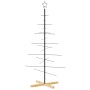 Árbol de Navidad metal negro con base de madera 150 cm de vidaXL, Arboles de navidad - Ref: Foro24-359604, Precio: 49,61 €, D...