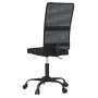 Silla de oficina tela de malla negra de vidaXL, Sillas de oficina - Ref: Foro24-353005, Precio: 72,35 €, Descuento: %