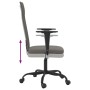 Silla de oficina altura ajustable tela gris oscuro de vidaXL, Sillas de oficina - Ref: Foro24-353018, Precio: 71,41 €, Descue...