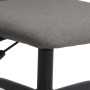 Silla de oficina altura ajustable tela gris oscuro de vidaXL, Sillas de oficina - Ref: Foro24-353018, Precio: 71,41 €, Descue...