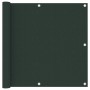 Dark green 90x500 cm Oxford fabric balcony awning by vidaXL, Umbrellas - Ref: Foro24-135002, Price: 25,47 €, Discount: %