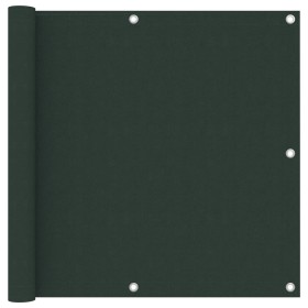 Dark green 90x500 cm Oxford fabric balcony awning by vidaXL, Umbrellas - Ref: Foro24-135002, Price: 25,47 €, Discount: %