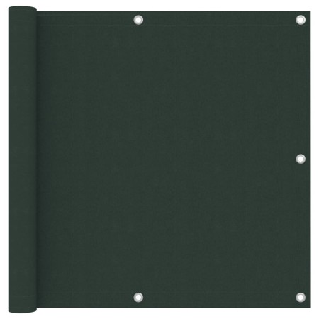 Toldo para balcón tela oxford verde oscuro 90x500 cm de vidaXL, Sombrillas - Ref: Foro24-135002, Precio: 25,47 €, Descuento: %