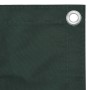 Toldo para balcón tela oxford verde oscuro 90x500 cm de vidaXL, Sombrillas - Ref: Foro24-135002, Precio: 25,47 €, Descuento: %