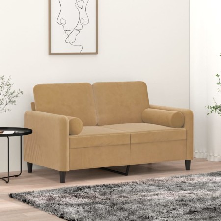 Decorative cushions 2 units brown velvet 15x50 cm by vidaXL, Cushions - Ref: Foro24-349516, Price: 19,74 €, Discount: %