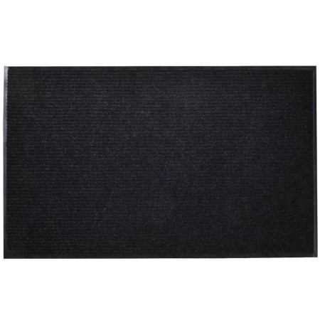 Black PVC entrance mat doormat 90x120 cm by vidaXL, Doormats - Ref: Foro24-241265, Price: 38,18 €, Discount: %