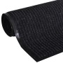 Black PVC entrance mat doormat 90x120 cm by vidaXL, Doormats - Ref: Foro24-241265, Price: 38,18 €, Discount: %