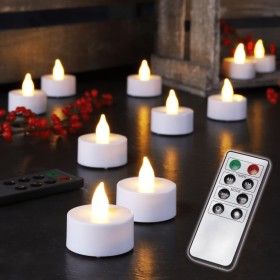 HI Candles with remote control 10 units by HI, Candles - Ref: Foro24-438385, Price: 19,99 €, Discount: %