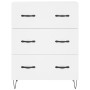 Tall white plywood sideboard 69.5x34x180 cm by vidaXL, Sideboards - Ref: Foro24-3198081, Price: 171,57 €, Discount: %