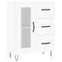 Tall white plywood sideboard 69.5x34x180 cm by vidaXL, Sideboards - Ref: Foro24-3198097, Price: 165,03 €, Discount: %