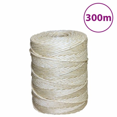 100% sisal rope 2 mm 300 m by vidaXL, Ropes and metal cords - Ref: Foro24-155000, Price: 13,93 €, Discount: %