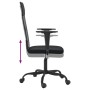 Adjustable height office chair with black mesh and leather upholstery. by vidaXL, Office chairs - Ref: Foro24-353013, Price: ...