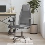 Adjustable height office chair with gray mesh and leatherette fabric. by vidaXL, Office chairs - Ref: Foro24-353024, Price: 6...