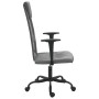 Silla de oficina altura ajustable tela malla y cuero PE gris de vidaXL, Sillas de oficina - Ref: Foro24-353024, Precio: 76,68...