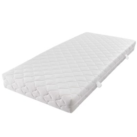 Colchón con funda lavable de 200 x 90 x 17 cm de vidaXL, Colchones - Ref: Foro24-241401, Precio: 157,87 €, Descuento: %