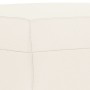 Banco de cuero sintético color crema 100x35x41 cm de vidaXL, Bancos - Ref: Foro24-349416, Precio: 70,65 €, Descuento: %