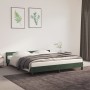 Dark green velvet bed frame with headboard 160x200 cm by vidaXL, Beds and slatted bases - Ref: Foro24-347582, Price: 142,31 €...