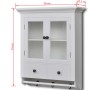 Wandküchenschrank aus Holz und weiße Glastür von vidaXL, Küchenschränke - Ref: Foro24-241374, Preis: 166,35 €, Rabatt: %