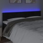 Cabecero con LED de terciopelo negro 200x5x78/88 cm de vidaXL, Cabeceros y pies de cama - Ref: Foro24-3121680, Precio: 73,66 ...