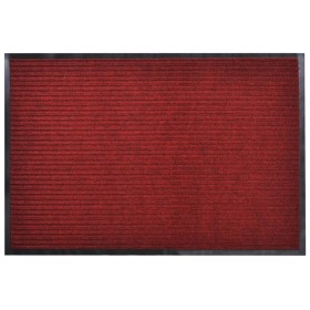 Alfombra de entrada de PVC roja, 90 x 120 cm de vidaXL, Felpudos - Ref: Foro24-241270, Precio: 26,96 €, Descuento: %