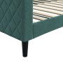 Sofá cama terciopelo verde oscuro 100x200 cm de vidaXL, Camas y somieres - Ref: Foro24-354253, Precio: 222,37 €, Descuento: %