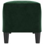 Banco de terciopelo verde oscuro 100x35x41 cm de vidaXL, Bancos - Ref: Foro24-349423, Precio: 65,26 €, Descuento: %