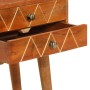 Solid mango wood bedside table 43x30x58 cm by vidaXL, Nightstands - Ref: Foro24-285853, Price: 91,26 €, Discount: %