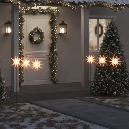 Folding LED Christmas lamp 3 units white 35 cm by vidaXL, Christmas lights - Ref: Foro24-356200, Price: 42,60 €, Discount: %