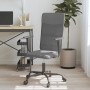 Silla de oficina tela de malla y cuero sintético gris de vidaXL, Sillas de oficina - Ref: Foro24-353014, Precio: 80,04 €, Des...