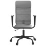 Silla de oficina tela de malla y cuero sintético gris de vidaXL, Sillas de oficina - Ref: Foro24-353014, Precio: 80,04 €, Des...