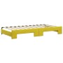 Sofá cama nido terciopelo amarillo 100x200 cm de vidaXL, Camas y somieres - Ref: Foro24-3197783, Precio: 316,99 €, Descuento: %