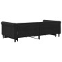 Sofá cama nido con cajones terciopelo negro 100x200 cm de vidaXL, Camas y somieres - Ref: Foro24-3197830, Precio: 328,91 €, D...