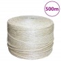 100% sisal rope 4 mm 500 m by vidaXL, Ropes and metal cords - Ref: Foro24-155011, Price: 60,99 €, Discount: %