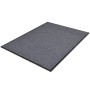 Alfombra felpudo PVC gris 90x60 cm de vidaXL, Felpudos - Ref: Foro24-241274, Precio: 21,31 €, Descuento: %