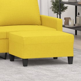 Light yellow fabric footstool 70x55x41 cm by vidaXL, Ottomans - Ref: Foro24-349352, Price: 67,99 €, Discount: %