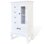 Mueble de 5 cajones y 2 estantes blanco de vidaXL, Cajoneras - Ref: Foro24-241150, Precio: 170,51 €, Descuento: %