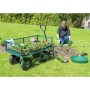 Draper Tools Gartenwagen, Stahlgeflecht, Grün/Schwarz, 86,5 x 46,5 x 21 cm von Draper Tools, Ersatzteile für Gabelstapler - R...