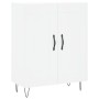 Tall white plywood sideboard 69.5x34x180 cm by vidaXL, Sideboards - Ref: Foro24-3198073, Price: 166,83 €, Discount: %