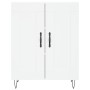 Tall white plywood sideboard 69.5x34x180 cm by vidaXL, Sideboards - Ref: Foro24-3198073, Price: 166,83 €, Discount: %