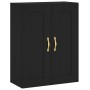 Wall cabinets 2 pcs black engineered wood by vidaXL, Sideboards - Ref: Foro24-3198050, Price: 139,99 €, Discount: %