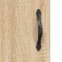 Aparador alto madera contrachapada color roble 69,5x34x180 cm de vidaXL, Aparadores - Ref: Foro24-3198084, Precio: 166,99 €, ...