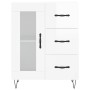 High glossy white plywood sideboard 69.5x34x180 cm by vidaXL, Sideboards - Ref: Foro24-3198099, Price: 181,91 €, Discount: %