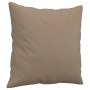 Decorative cushions 2 pcs cappuccino synthetic leather 40x40 cm by vidaXL, Cushions - Ref: Foro24-349484, Price: 29,79 €, Dis...