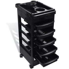 Plastic cart with wheels for hair salons by vidaXL, Capillary care - Ref: Foro24-110104, Price: 73,99 €, Discount: %