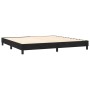 Cama box spring colchón y LED terciopelo negro 200x200 cm de vidaXL, Camas y somieres - Ref: Foro24-3134425, Precio: 574,04 €...