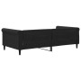 Black velvet sofa bed 100x200 cm by vidaXL, Beds and slatted bases - Ref: Foro24-354255, Price: 223,84 €, Discount: %