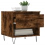 Smoked oak engineered wood coffee table 50x46x50 cm by vidaXL, Coffee table - Ref: Foro24-830918, Price: 35,17 €, Discount: %